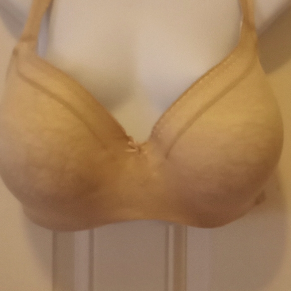 Cacique Nude Lace Covered Balconet Bra- 46DD - Picture 2 of 13